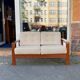 Scandinavian teak sofa from the 60s 70s vintage Danish design