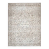 1970s Vintage Persian Handmade Wool Cotton Brown Area Rug 281x370