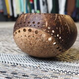 Bougeoir 100% noix de coco