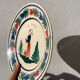 6 Quimper plates with old ceramic characters