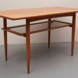 Table basse en teck des années 1960 Opal Furnitures