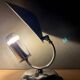 Bauhaus cromed table lamp