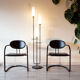 Pair of Bauhaus chairs edited by Effezeta, Italy 1980
