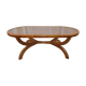Table rotin bois tamarin île de la Réunion