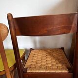Set of 4 mismatched chairs