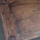 Antique wooden stool. Baoulé African art from Ivory Coast.