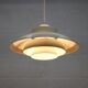 Original white Danish pendant lamp - Fog and Morup by Jo Hammerborg - Model