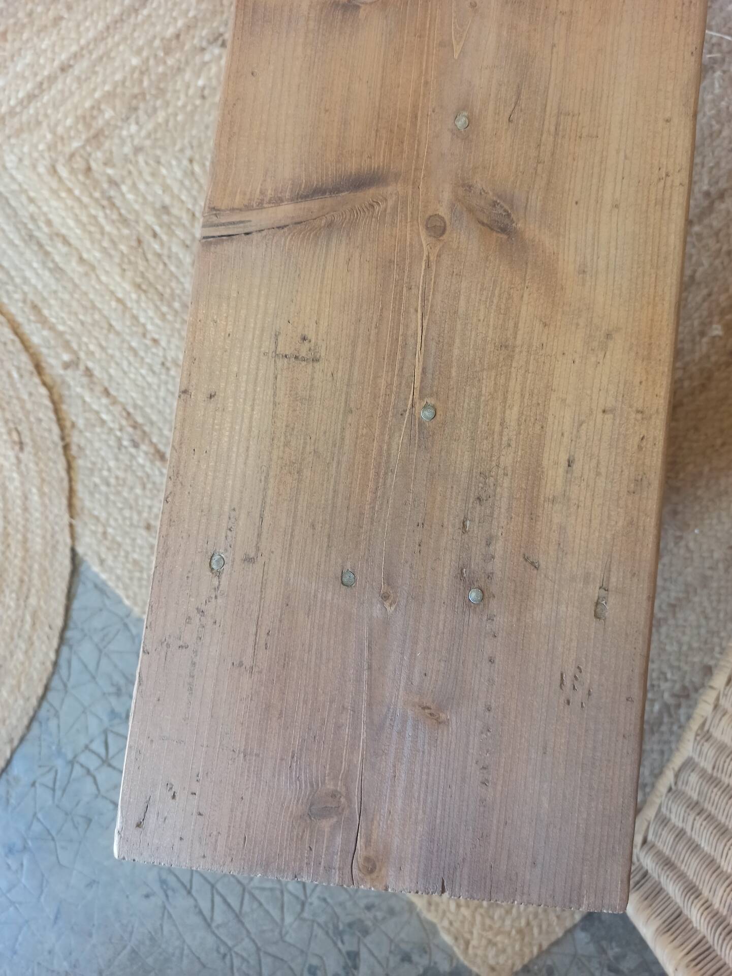 Banc en bois