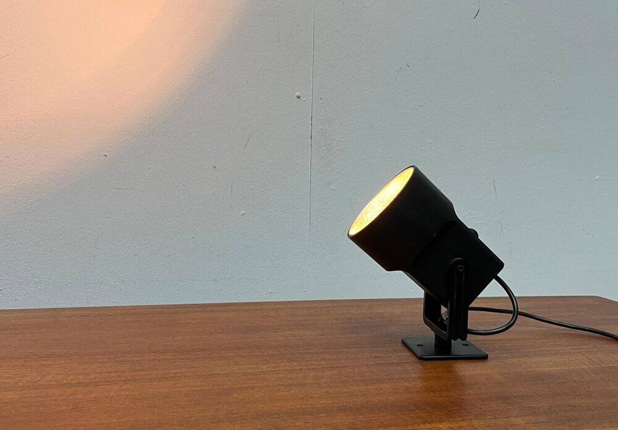 Danish vintage wall lamp Space Age model Lillebror by Bent Gantzel-Boysen for Louis Poulsen, 1970s.