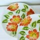 4 dessert plates Moulin des Loups Orchies model Ontario 210679