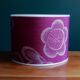 Vintage kimono silk lampshade