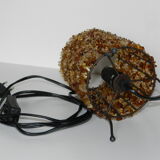 Vintage pearly bedside lamp