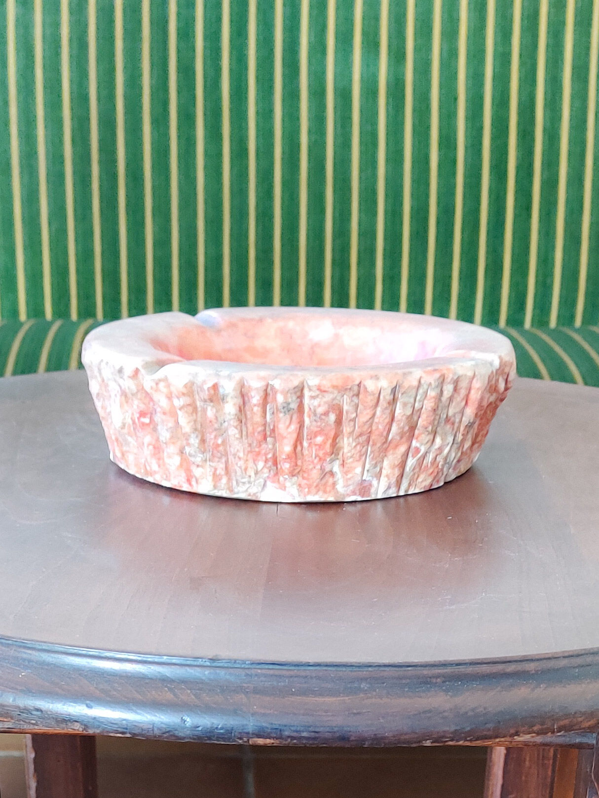 Italian marble ashtray