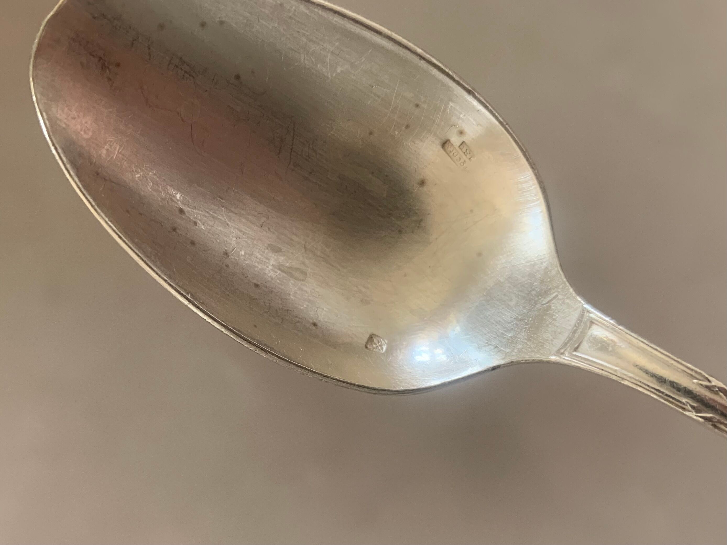 Set of 6 small spoons