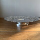 Silver-plated cake dish
