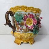 old planters and earthenware slip planter
