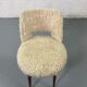 Vintage moumoute chair year 70
