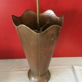 Vintage copper umbrella holder
