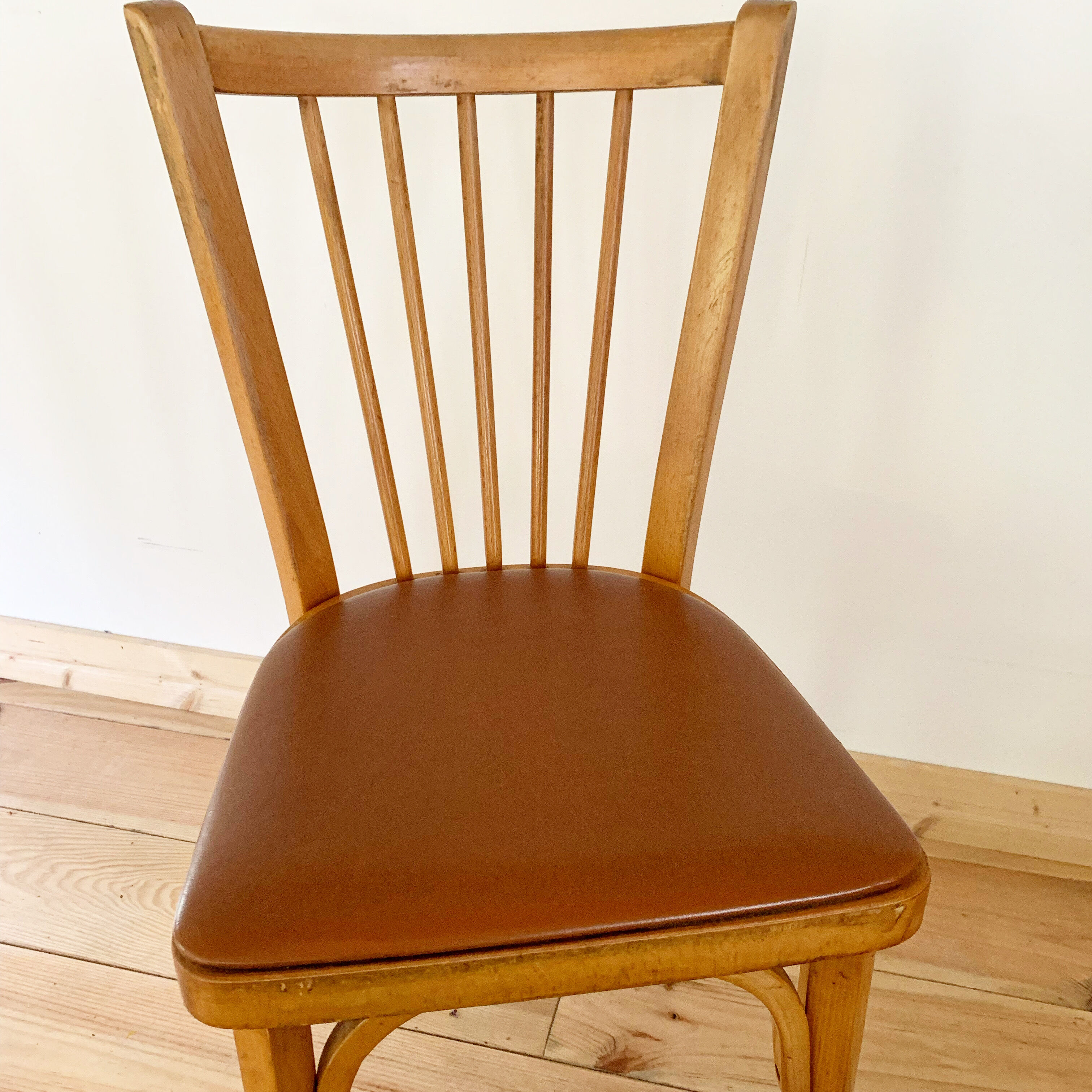 Pair of Baumann bistro chairs