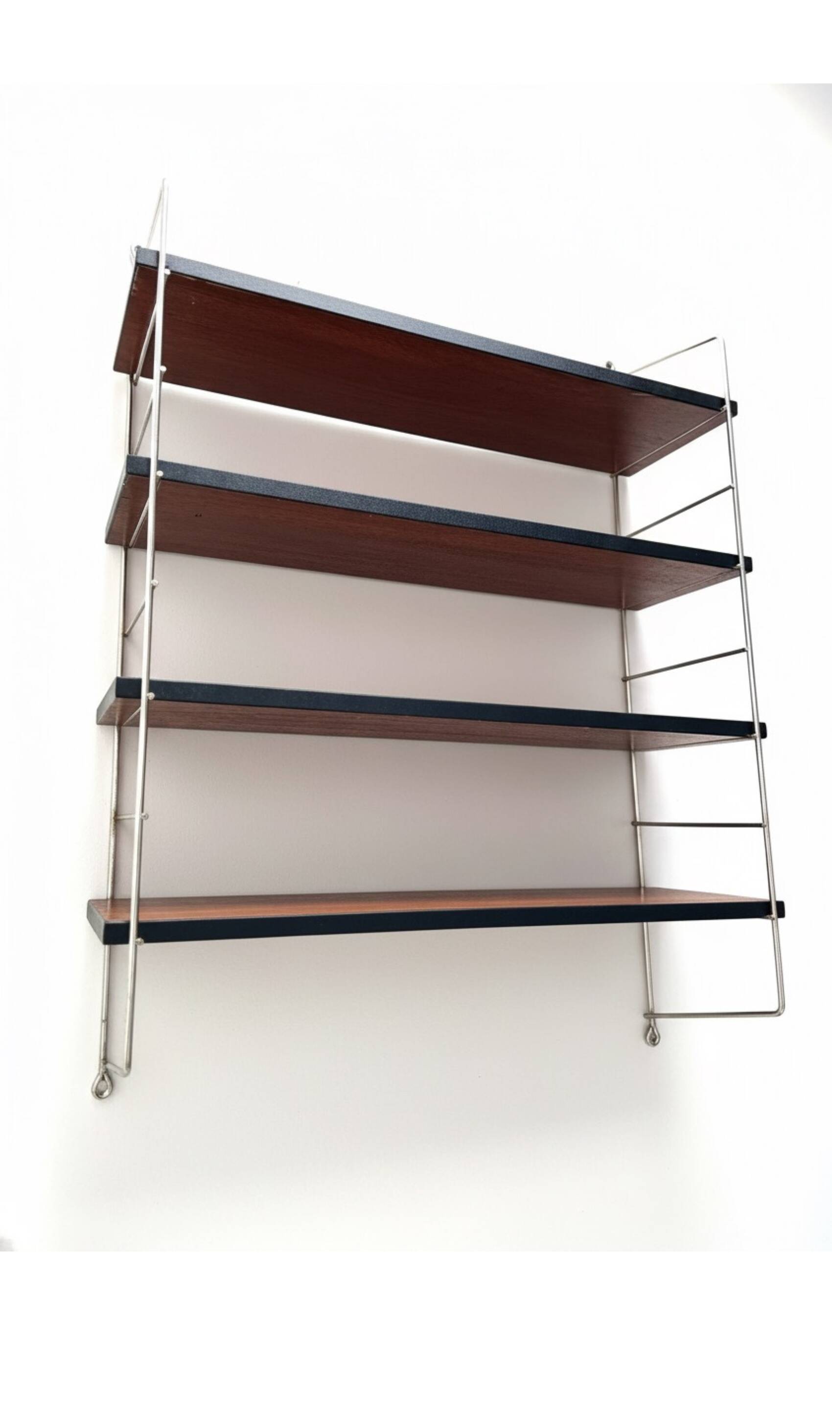 Vintage wall shelf, Scandinavian design, 70s-80s.