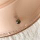 Art Deco pink glass basin pendant light