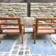 Paire de fauteuils danois 1970