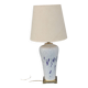 Lamp from the house Le Dauphin in ceramic and gilded brass