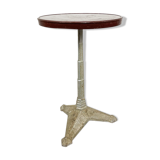 Vintage art deco bistro table with bakelite top