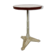Vintage art deco bistro table with bakelite top