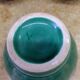 Set of 6 antique faceted ceramic bowls.