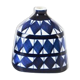 Vase en céramique émaillée, Série Indigo, par Karin Björquist pour Gustavsberg, Suède 1952
