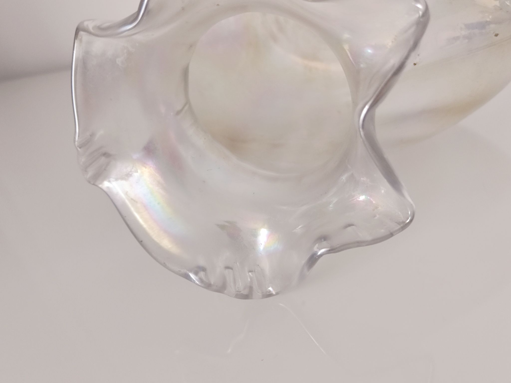 Vase irisé Murano