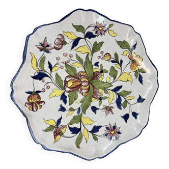 Charolles flower plate