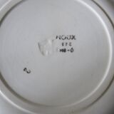6 soup plates from Moulin des loups model “Houx” in good condition