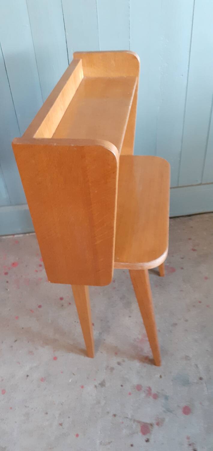 Vintage bedside table.