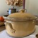 Antique glazed earthenware terrine
