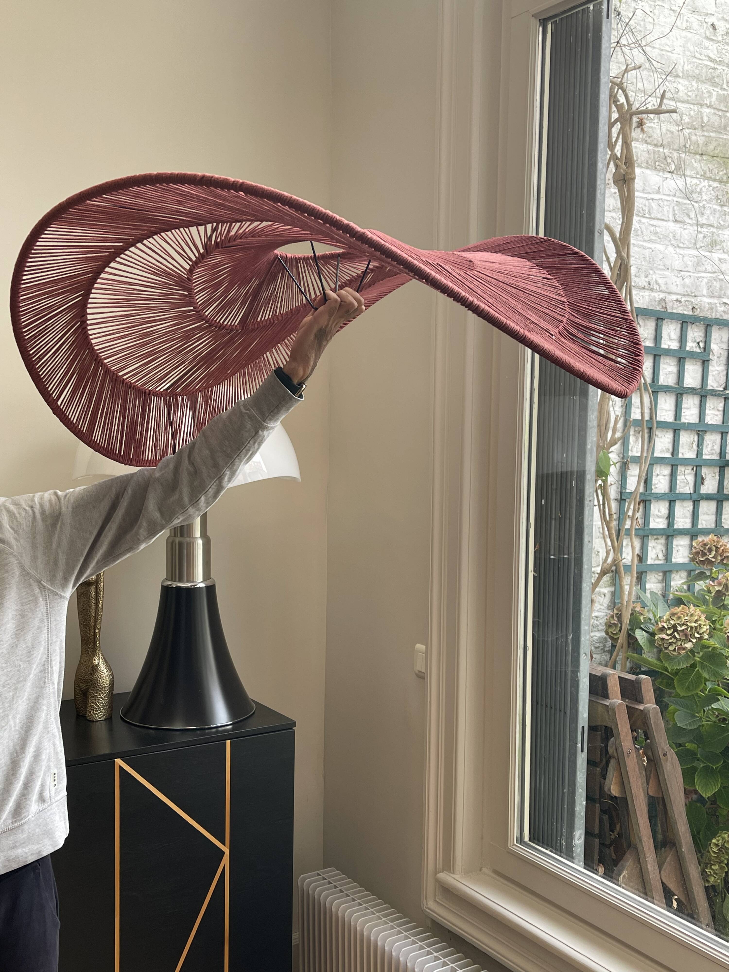 Terracotta lampshade