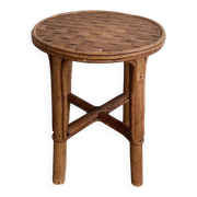 Tabourets rotin