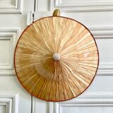 Braided hat wall decoration