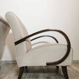 Armchairs by Jindrich Halabala, 1940s, Set of 2