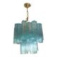 Murano style glass chandelier, set of 2 or a pair of chandeliers