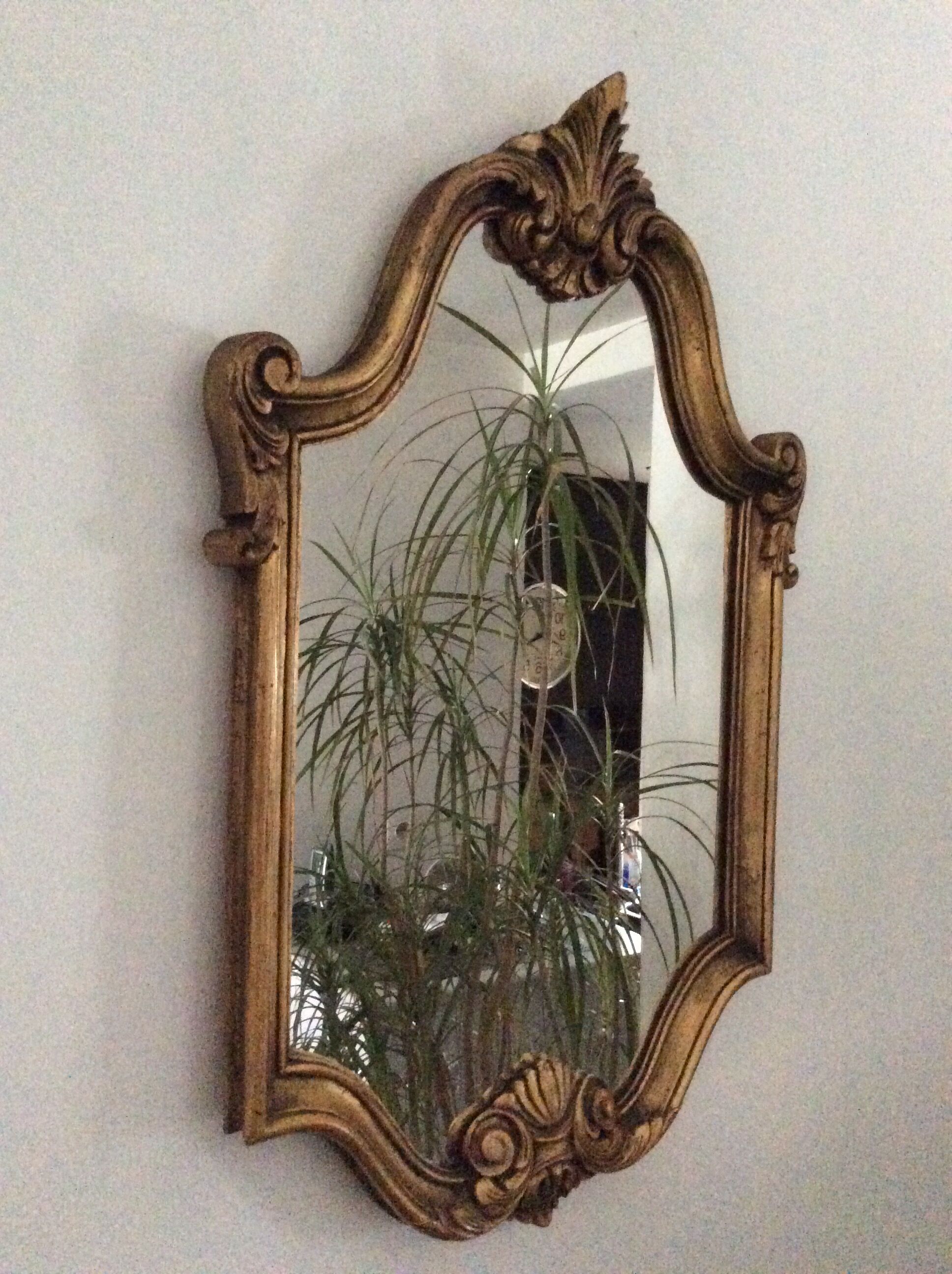 Louis XV style mirror in gilded wood - 53x37cm