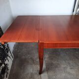 Large art deco mahogany table with extensions 260cm