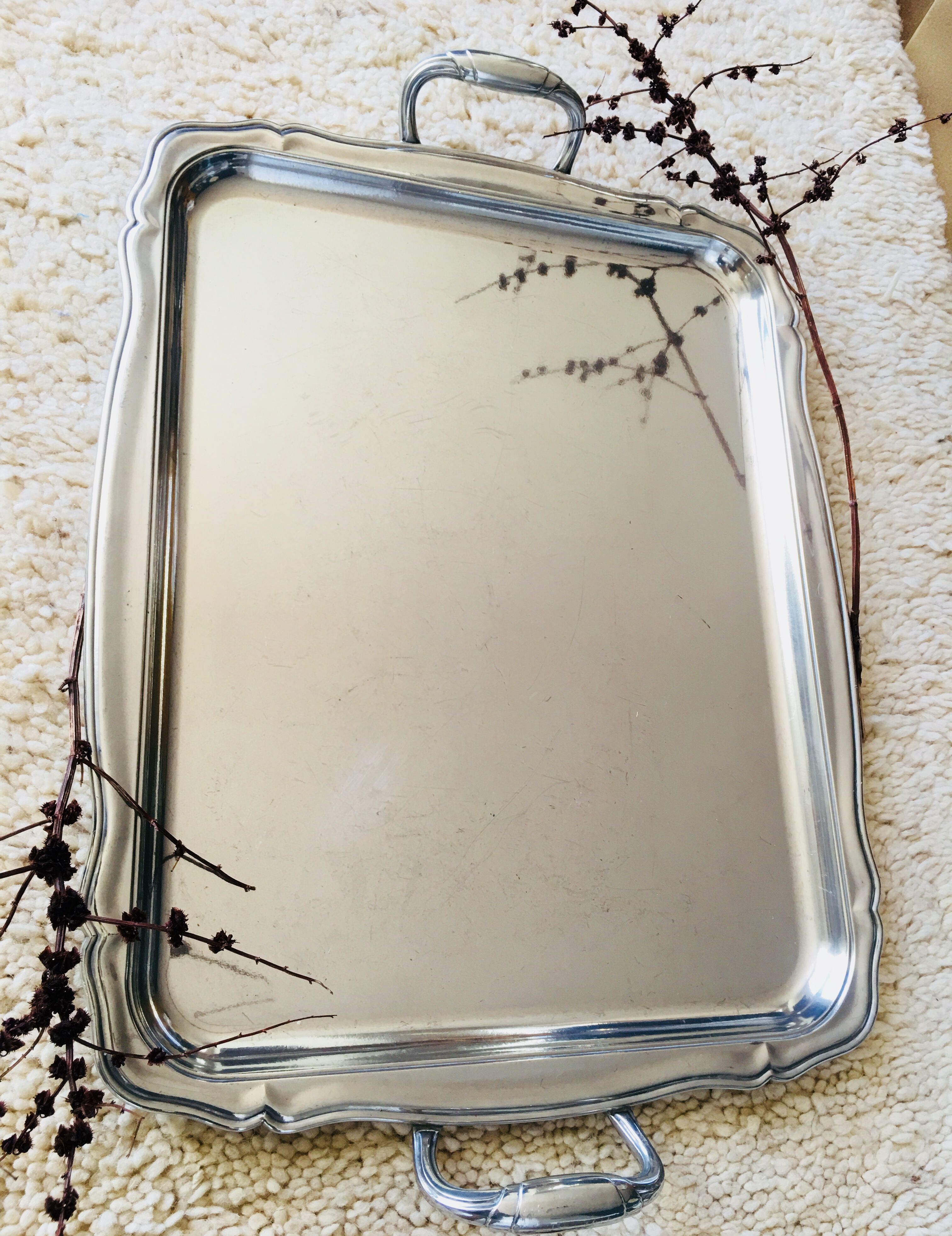 Vintage silver plate