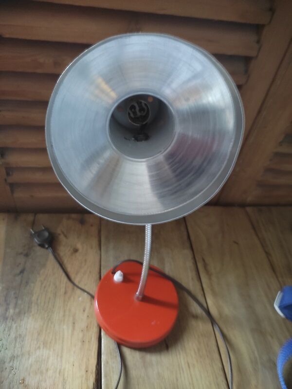 Bedside desk lamp Metal orange dp 1022233