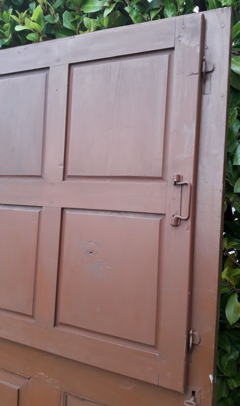 Porte vitrée H186,5xL98,5 de communication moulurée