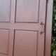 Porte vitrée H186,5xL98,5 de communication moulurée