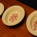 Set of Gustavsberg Sweden plates 1940s