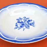 1950s Deep Plate Earthenware Digoin Sarreguemines Marsac model