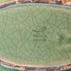 Emerald green Charolles faience dish